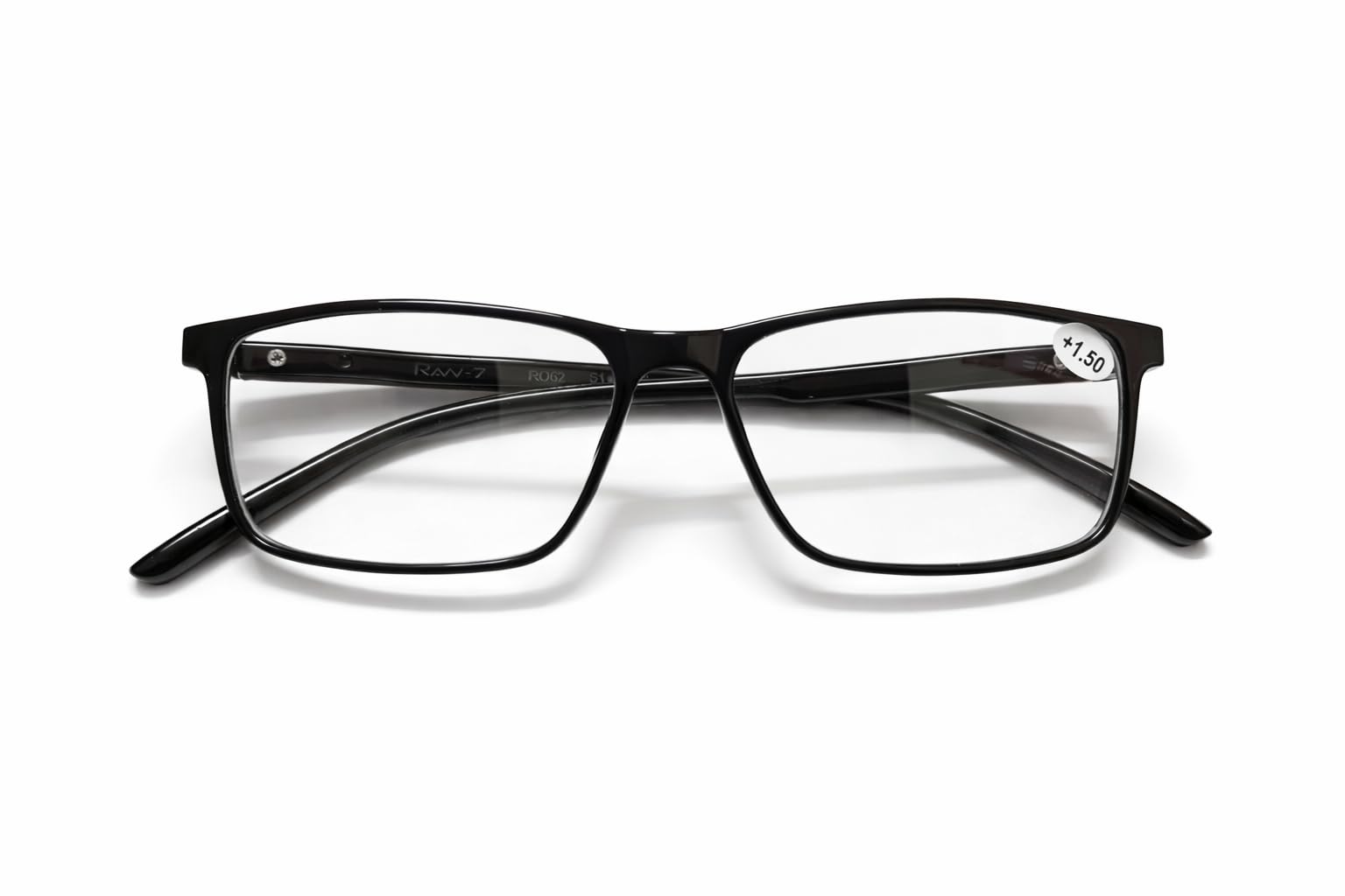 CUBA VISION Read-On Max Bifocal Reading Glasses for Men & Women | Spring Hinge Frame | Clear Distance + Near Vision | Premium Black Unisex Frame | Available Power +1.0 to +3.0-image-23