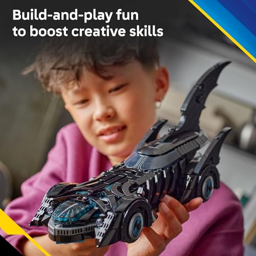 LEGO DC Batman: Batman Forever Batmobile Kids Toy - Building & Learning Toy for Girls & Boys, Ages 12+ - Model Car with Minifigure Included - Gift Idea for Birthdays - 76304 - image 4