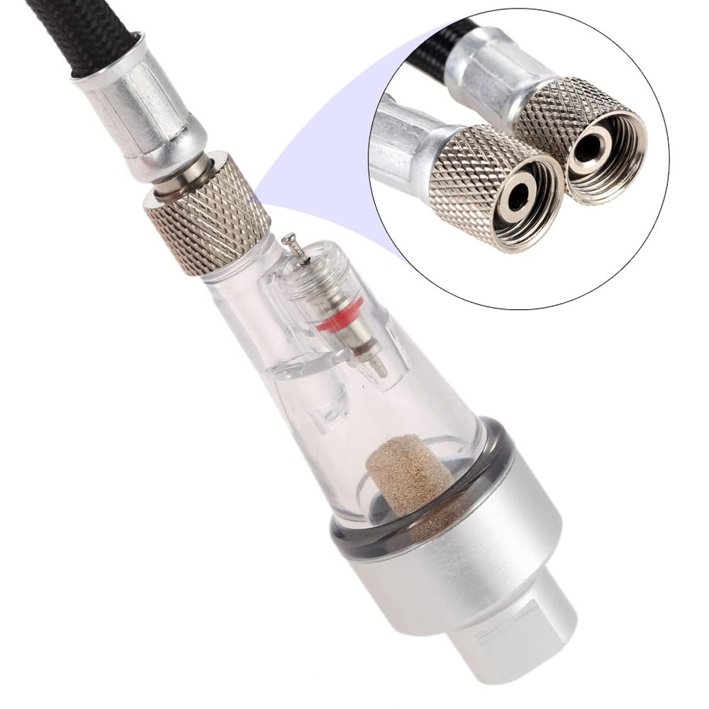Weytoll - Compressore d'aria portatile per aerografo, kit per pittura artistica, artigianato, torta, spruzzatura, set di utensili per unghie
