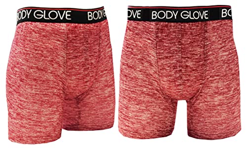 Body Glove Mens 4-Pack Micro Modal Boxer Briefs, Cool Moisture Wicking Pouch Brief, Multi-Color Male Underwear Boxers, Large #TOP5