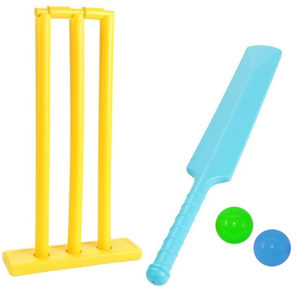 Giochi da Cricket Set di Mazze da Cricket in Plastica Set da Golf per Bambini Giocattoli Sportivi per Bambini Set da Golf Educativo Precoce Giocattolo per Bambini
