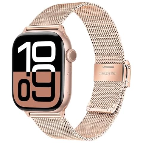 TRUMiRR Rose Gold Band for Apple Watch Cover