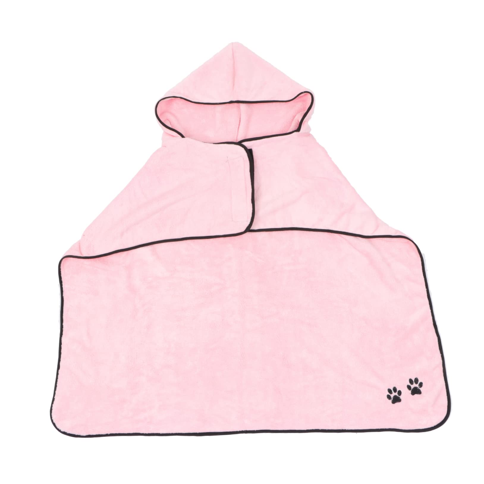 YARNOW Lot De 2 Peignoirs Super Absorbants pour Animaux De Compagnie Serviette De Bain pour Chien Et Chiot