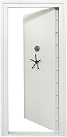 SnapSafe Premium Vault Door 36x80 Off-White - Heavy-Duty Garage Security with Fire Rating & Digital Lock