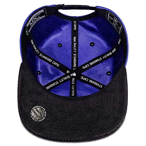 Boné MXC BRASIL Aba Reta Snapback Ajustável Radical Tamanho:Único;Cor:Azul