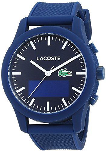 Preisvergleich Produktbild Lacoste Herren Analog-Digital Quarz Uhr mit Silikon Armband 2010882