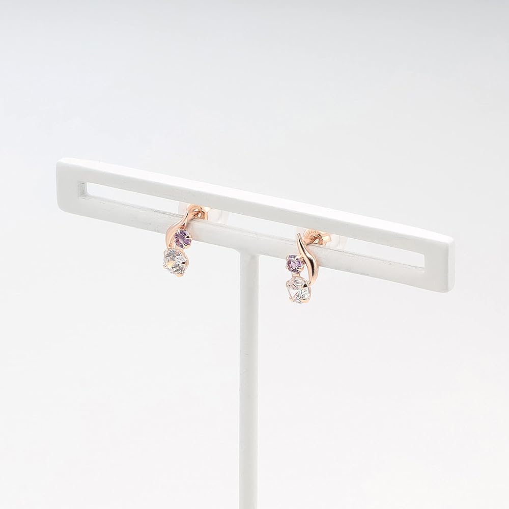 新品未使用✡　エステール　新品未使用10Ｋ　ダイヤピアス K10 イエローゴールド ダイヤモンド ピアス（0212-1440-0022