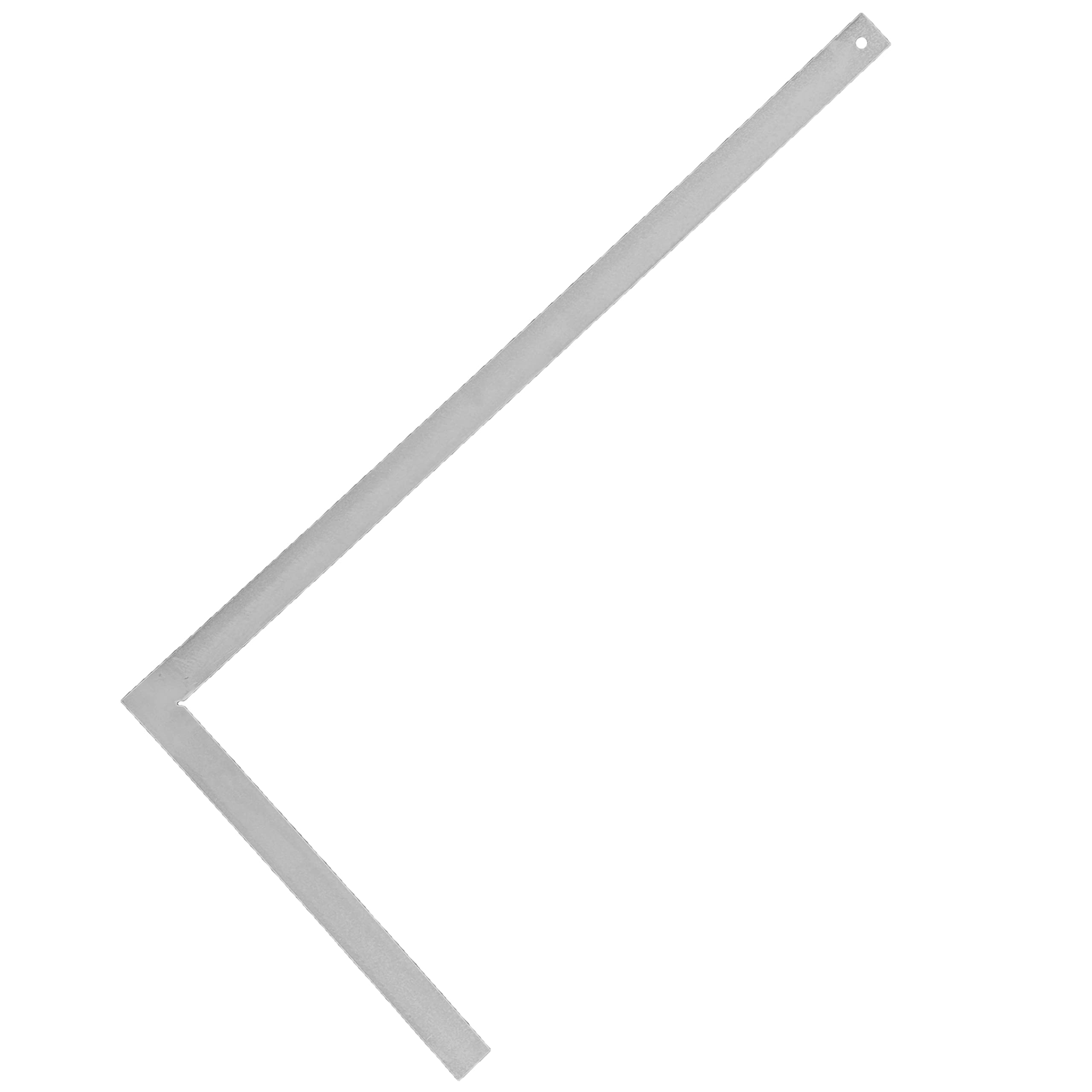 Karl Dahm Maurerwinkel ohne Anschlag, 1000mm I Flacher Metallwinkel für das Ausrichten und Anreißen von rechten Winkeln – 11282