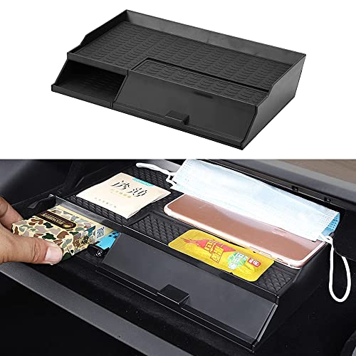 JSCARLIFE Central Armrest Box for Tesla Model 3 Modle Y 2016-2021 Car Non-Slip PVC Soft Rubber Storage Glove Box, Black JSCARLIFE Central Armrest Box for Tesla Model 3 Modle Y 2016-2021 Car Non-Slip PVC Soft Rubber Storage Glove Box, Black