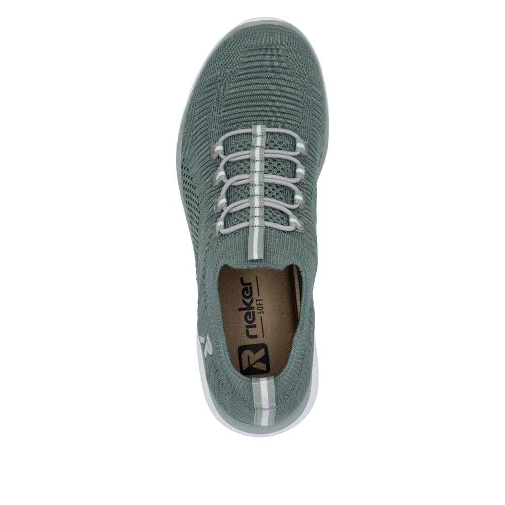 Rieker Damen Slip-On Sneaker M5074, Frauen Halbschuhe