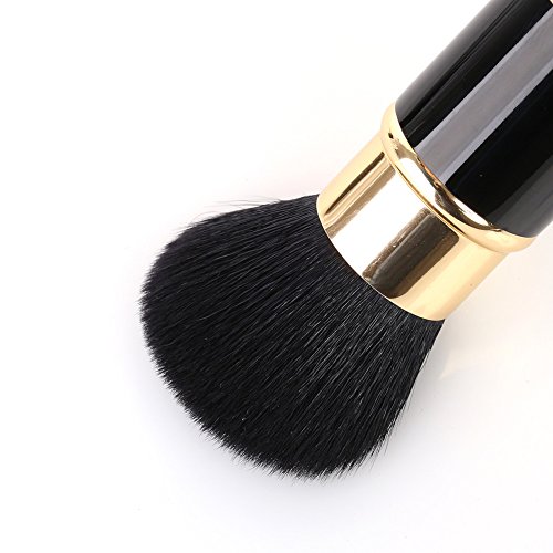 Retractable Makeup Brush - Goat Hairs - Portable Face Loose Powder Foundation, Mini Blush Brush Beauty Cosmetic Tool #TOP5
