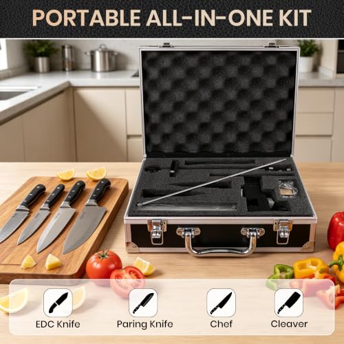 Image of GEN3 Guided Knife Sharpening System W /Hard Carrying Case