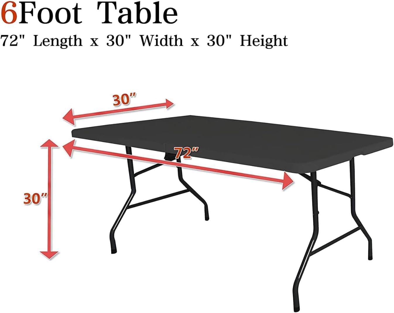 HandinHandCreations Spandex 6FT Tablecloth - Washable, Fitted Rectangular Table Cover 4th of July, Memorial Day, Birthday, Christmas, Football Theme One Pack (2, Football2, 72 inches x 30 inches)