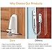 Portable Door Jammer for Travel - Door Stoppers Security Anti Theft,Apartment Hotel Room Protection - Door Lock Stopper Security Device for Women/Homeowner/Children/Tourist Safety