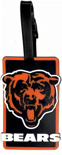 Aminco NFL Chicago Bears - Bolsa suave con etiqueta azul, 7.5