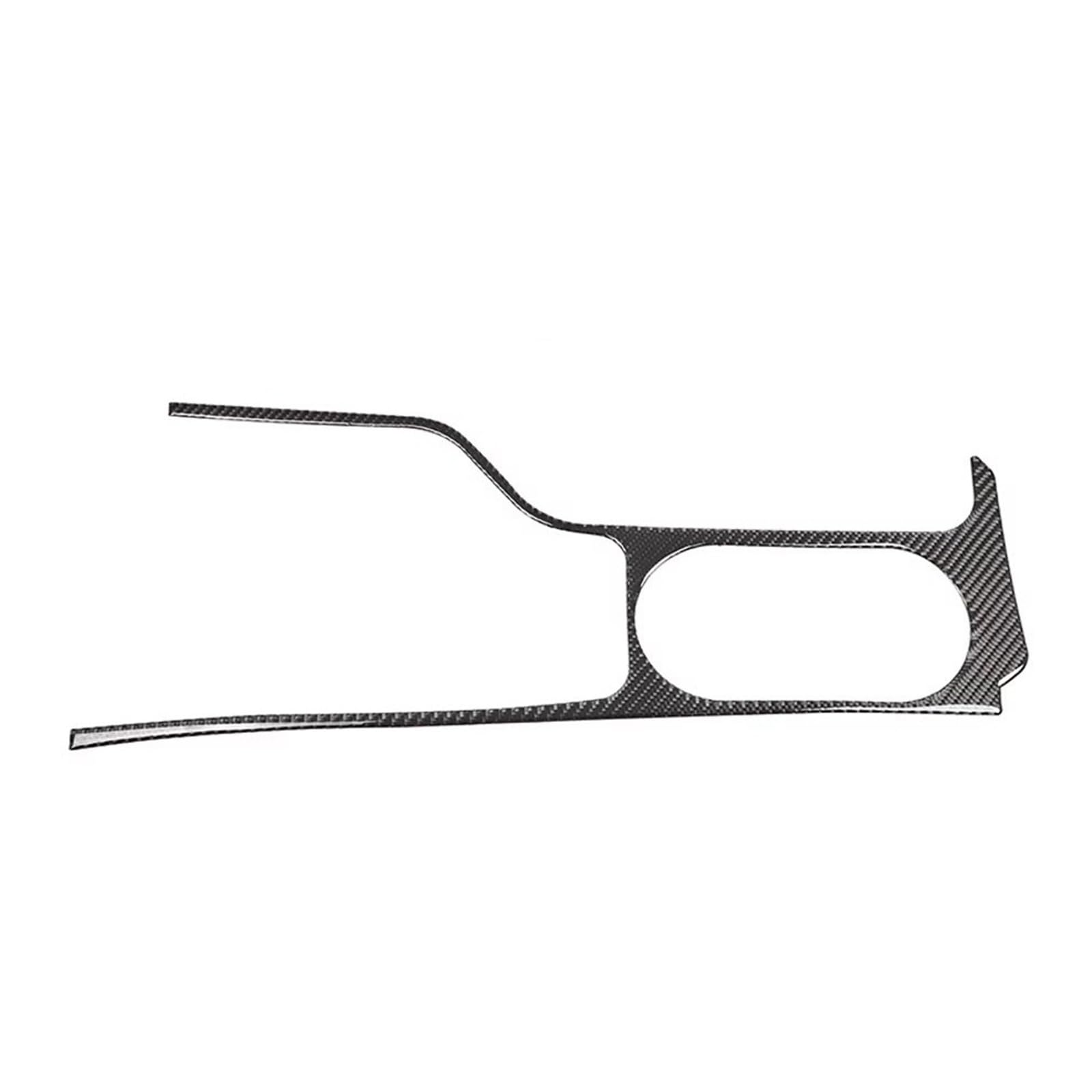 Interior Trim for Ranger for Wildtrak 2015-2021 Real Carbon Fiber Car Center Control Shift Panel Frame Trim Sticker Panel Frame Cover(RHD Carbon Fiber)