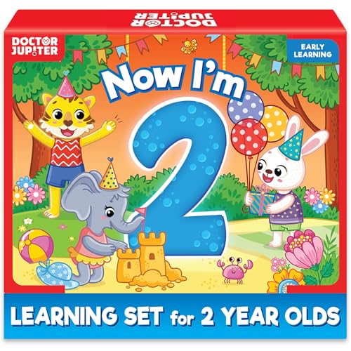Doctor Jupiter Now I AM 2 | Educational Learning Toy for 2 Year Olds | Birthday Gift Ideas for Boys & Girls Ages 2+ | Preschool Learning Activities