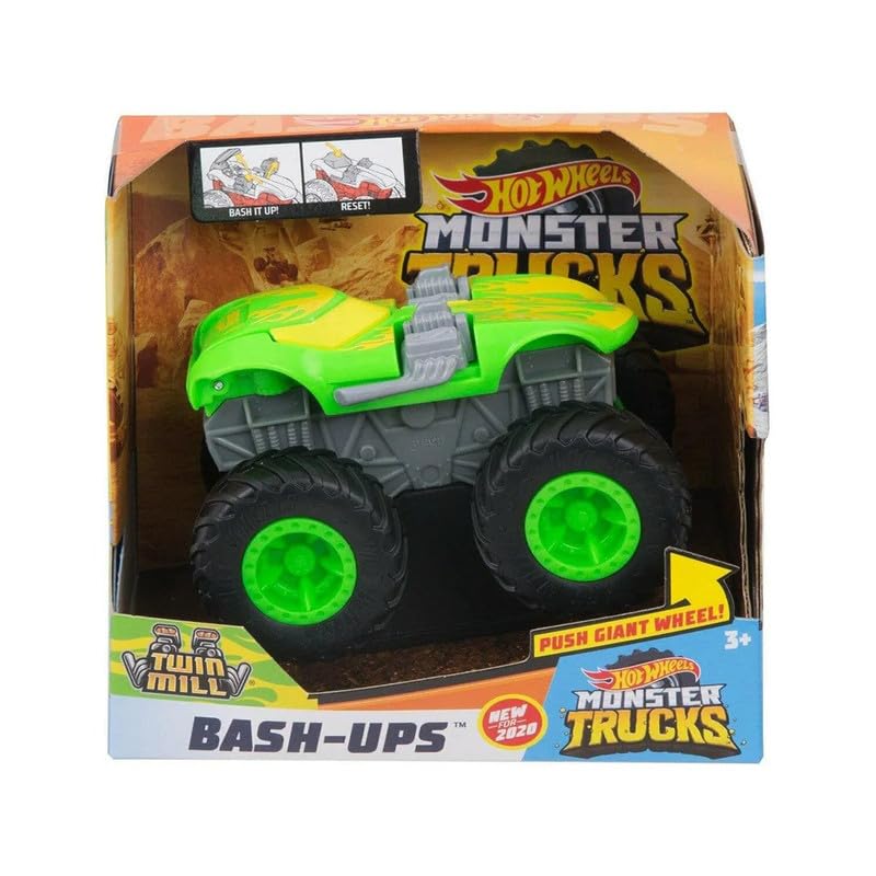 Hot Wheels Twin Mill Monster Trucks Bash Ups 3+ Ages (B0CLHB3VZT) Amazon Price History, Amazon Price Tracker