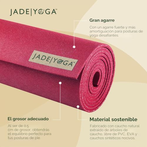 Esterilla de yoga Harmony de Jade Yoga, alta gama para yoguis exigentes 3