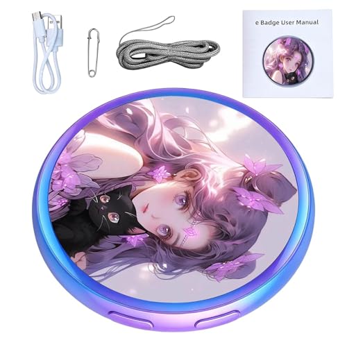Insignia digital dinámica táctil HD portátil para renovar tu mochila de forma electrónica