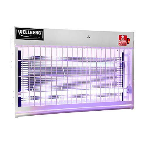 WELLBERG 40W Flying Insect Killer Machine with [1 Year ] UV Tube Insect Catcher Bug Zapper Repellent Machine Use in :Commercial, Office, Restaurant, Hospital, Factory, Canteen,Stores ETC