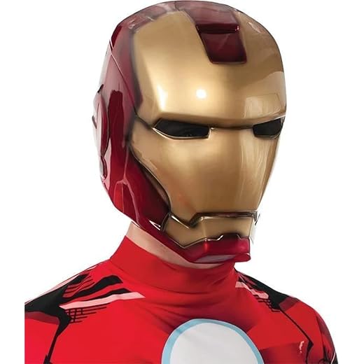 Rubie's Men's Adult Iron Man Mask, Multi, One Size