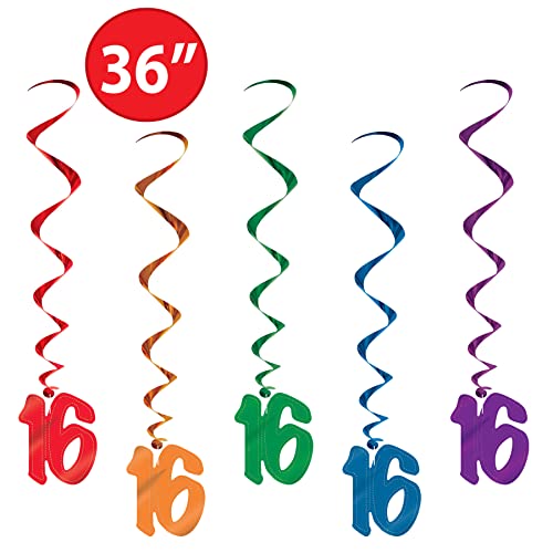 Image of 16 Whirls (asstd colors) (5 /Pkg)