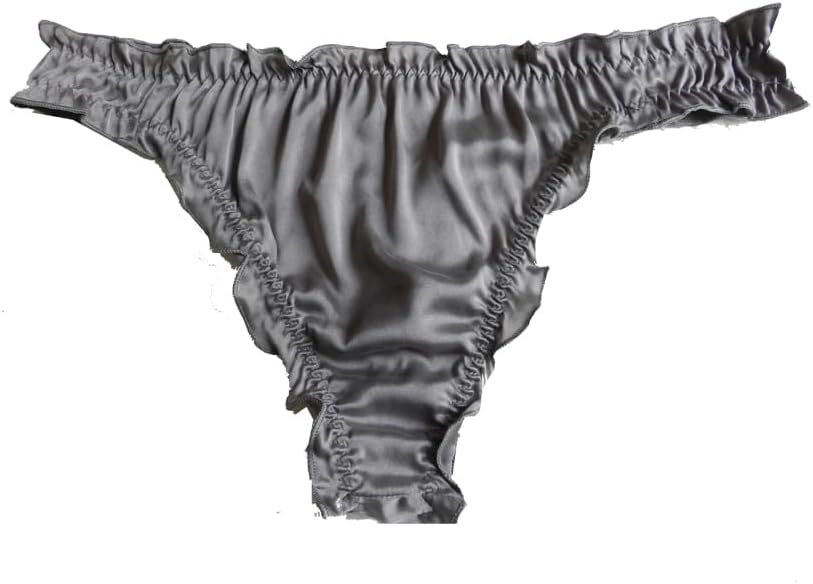 Men's Silk Panties Thongs Sissy Panties Bikini Briefs Crossdress Lingerie