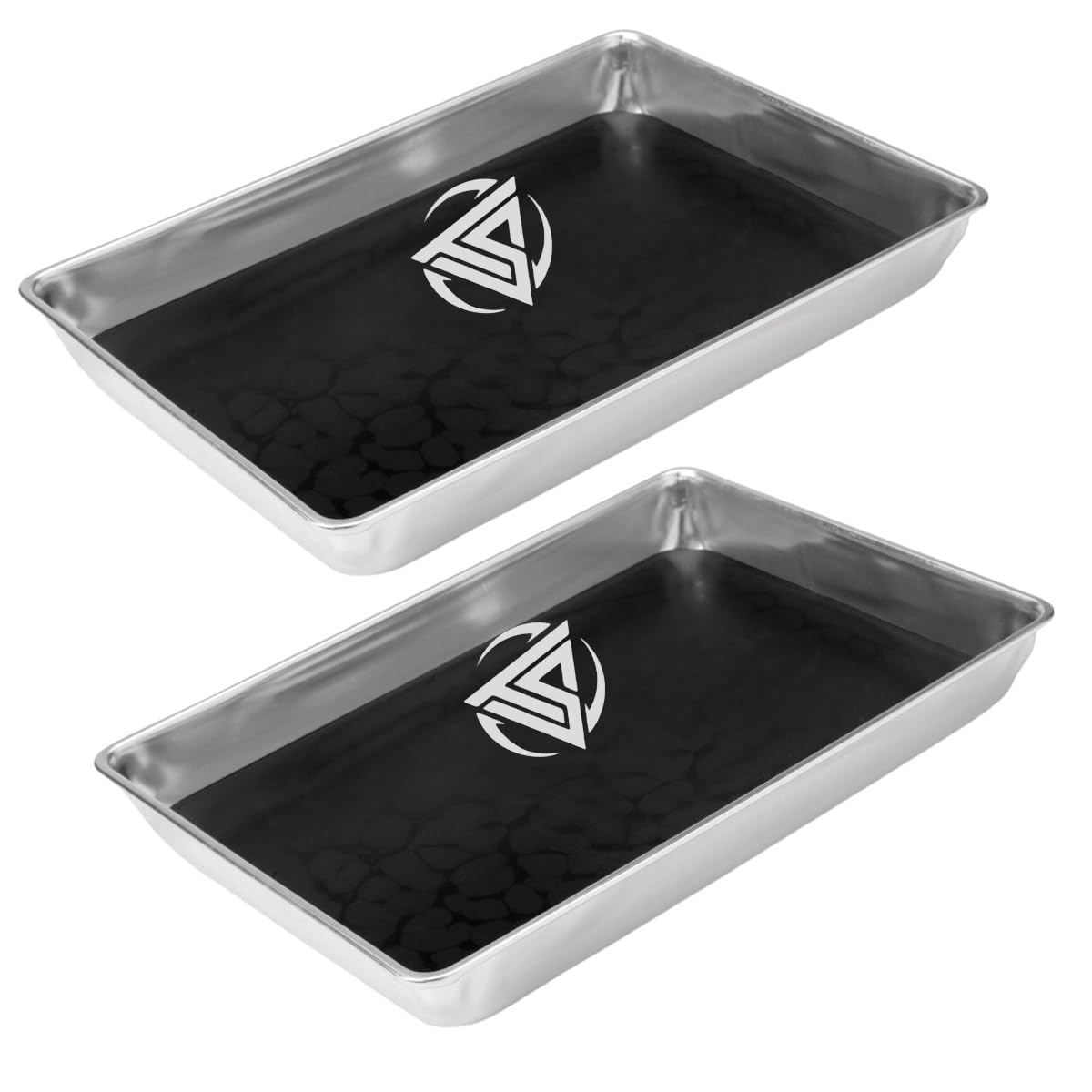 ARTLAB-Aluminum Lab Dissecting Pan with Wax Dissection Trays 11 L X 7 W X 1.5 H inches Biological Equipment for Dissection Use (10)