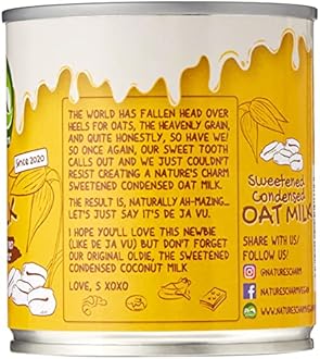 Nature's Charm Sweetened Condensed Oatmilk, 11.25 OZ