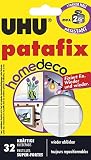 UHU 47910 Lot de 32 pastilles adhésives Patafix Homedeco (Import Allemagne)