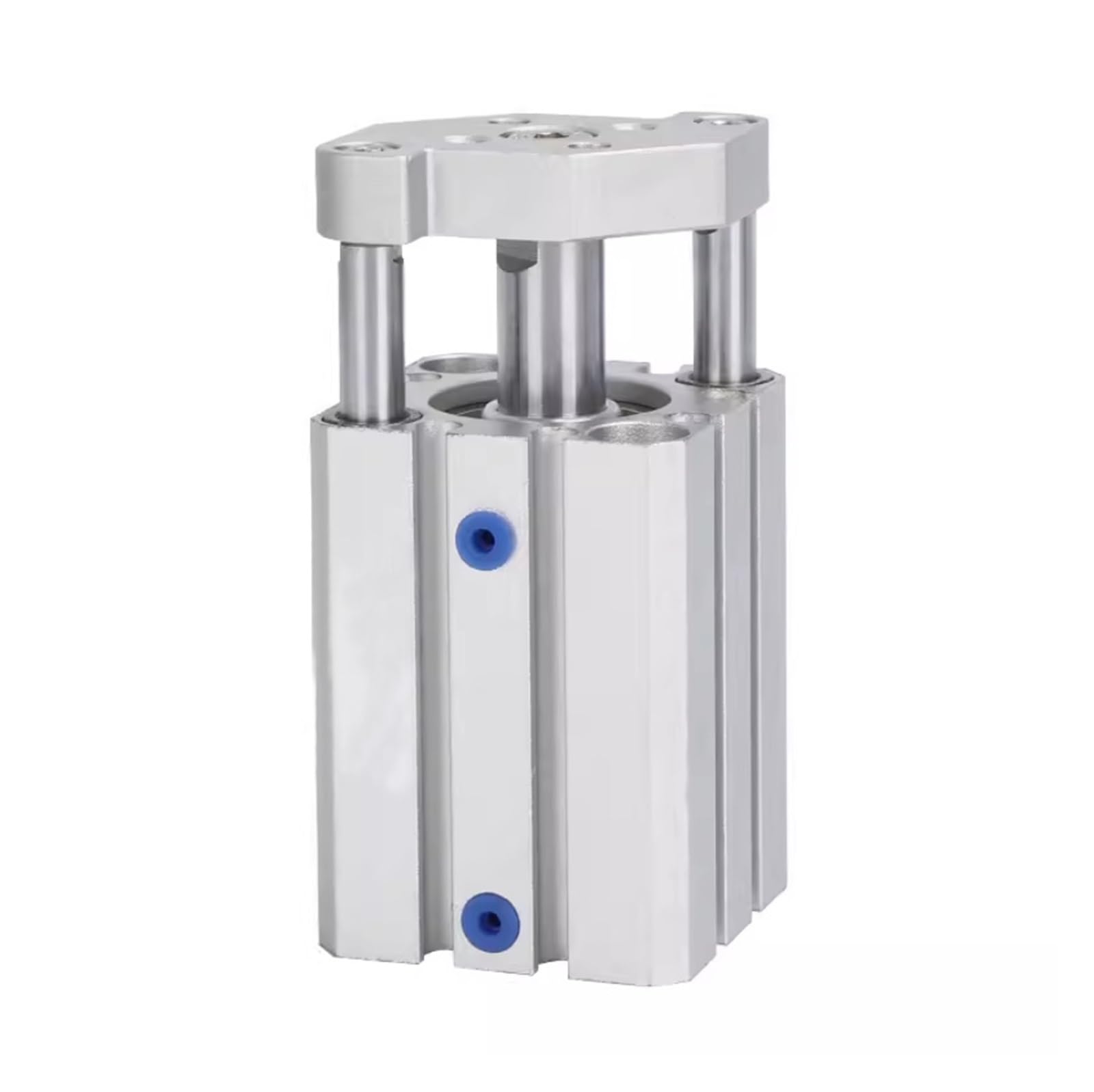 Cilindro delgado CQMB de tres ejes con varilla guía compacta CQMB16-10
