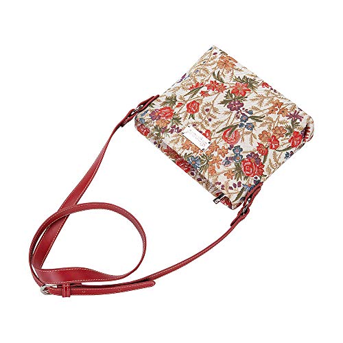 Image of Signare Tapestry Crossbody Bag Sling Shoulder Purse for Women