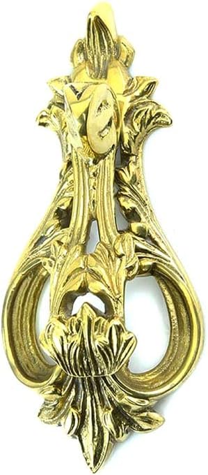 Snella Door Knocker in Polished Brass
