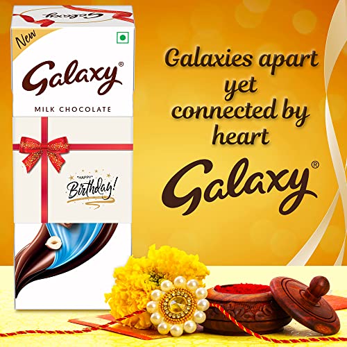 Image of Galaxy Birthday Chocolate Gift Pack, 4 Bars - 416g