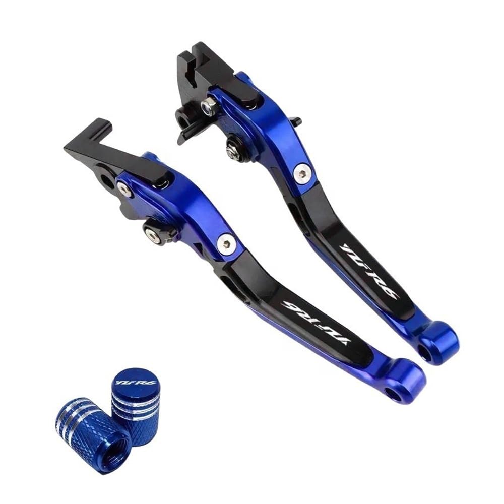 Wghposqtj A Hand Brake Clutch Levers For Yzfr6 Yzf R6 Yzf-R6 2005 2006 2016 2005-2016 Motorcycle Ccessories Extendable Djustable Brake Clutch Levers