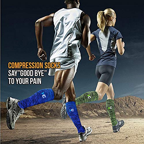 Image of Graduated Medical Compression Socks for Women&Men 20-30mmhg Knee High Sock