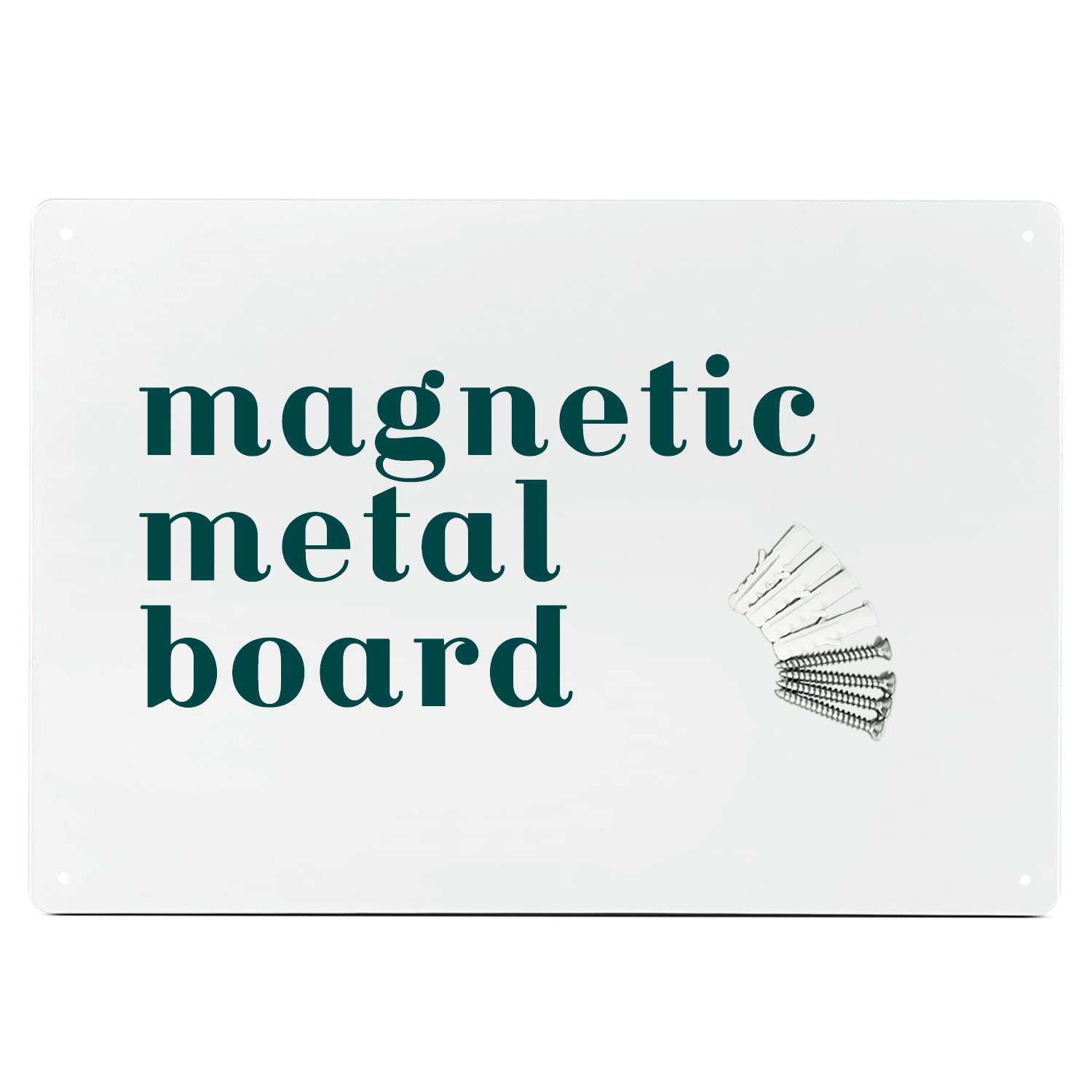 Metal Board 17.5" x 11.5", LALASTAR Flat Metal Board for
