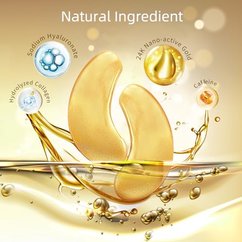 USTELIR Adesivos sob os olhos, 40 pares de máscaras para olheiras, olhos inchados, bolsas sob os olh