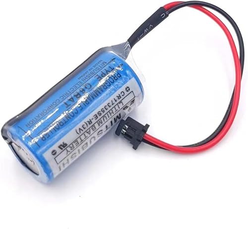 Miniatura 3 de DDYAN 3PCS 1800mAh CR17335SE-R 3V Q6BAT PLC Lithium Battery for QNS System Q6BAT Q25PRHCPU Q170HBATC with Plug