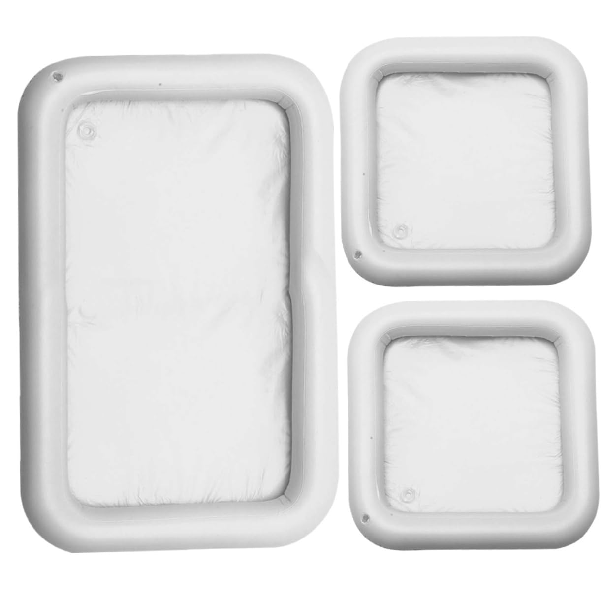 Bar à glace piscine iplusmile 3 pièces, refroidisseur isotherme gonflable en PVC robuste
