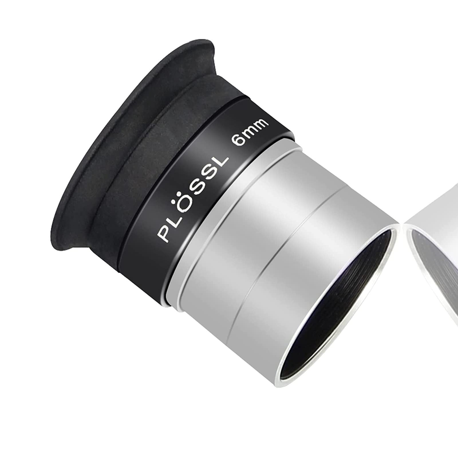 1.25" 6mm Plossl Telescope Eyepiece - 4-Element Plossl Design - Threaded for Standard 1.25inch Astronomy Filters