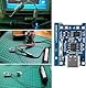 GTIWUNG 10 Stück 3.7V 18650 Batteriehalter mit Wire Leads, Single Slot + 15 Stück Type-C USB 5V 1A 18650 Lithium Battery Charger Module Charging Board with Dual Protection Functions