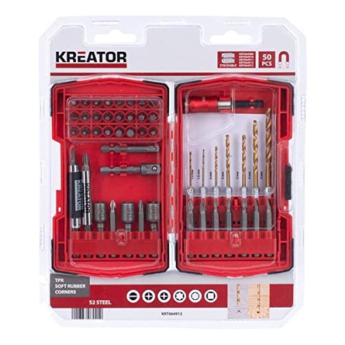 Kreator KRT064912 KRT064912 - Set taladro 50 pezzi