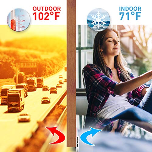 Holikme Door Draft Stopper Under Door Draft Blocker Insulator Door Sweep Weather Stripping Noise Stopper Strong Adhesive 39" Length Black #TOP2