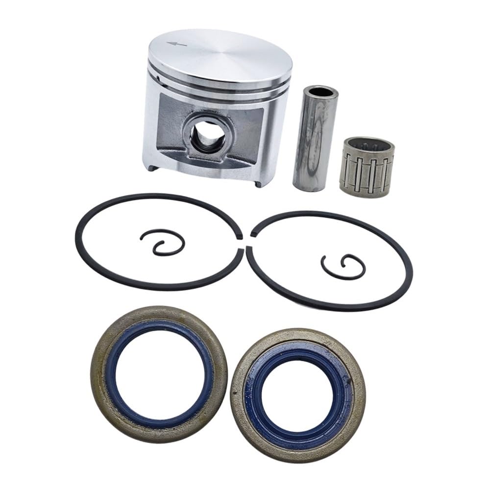 Segments de piston 50 mm en acier coulé avec circlip et joint 503691271