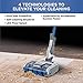 Shark | Corded Stick Vacuum Cleaner | Vertex Ultralight | Removable Handheld Vacuum | Pet Hair Vacuum for Carpet and Hard Floor | Powerful Suction | No Hair Wrap | 3 Attachments Included | HZ2002