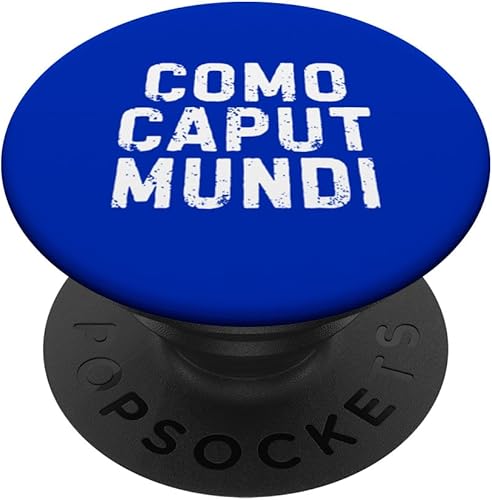 Como Caput Mundi Città Simpatica Uomo Donna Bambino PopSockets Adhesivo PopGrip