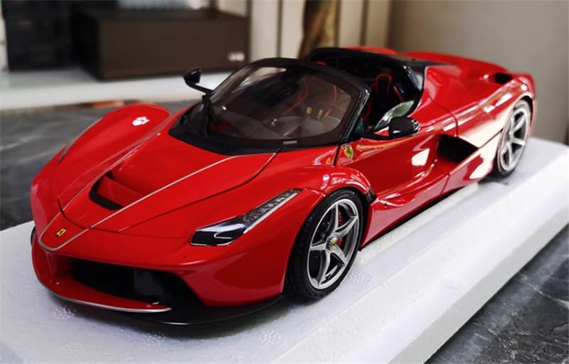 FloZfor BBR MODELS for LAFerrari for APERTA Red convertible 1:18 Truck Pre-built Model