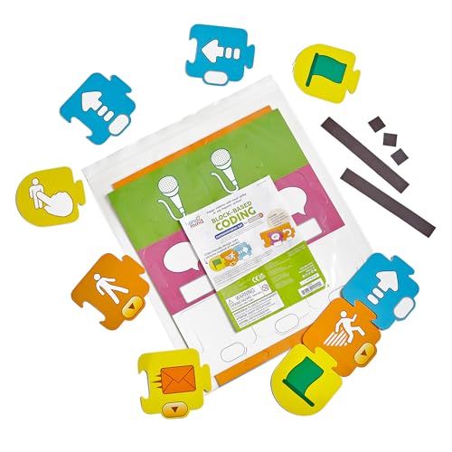 Kit ScratchJr de demostración magnética para informática y programación en el aula primaria